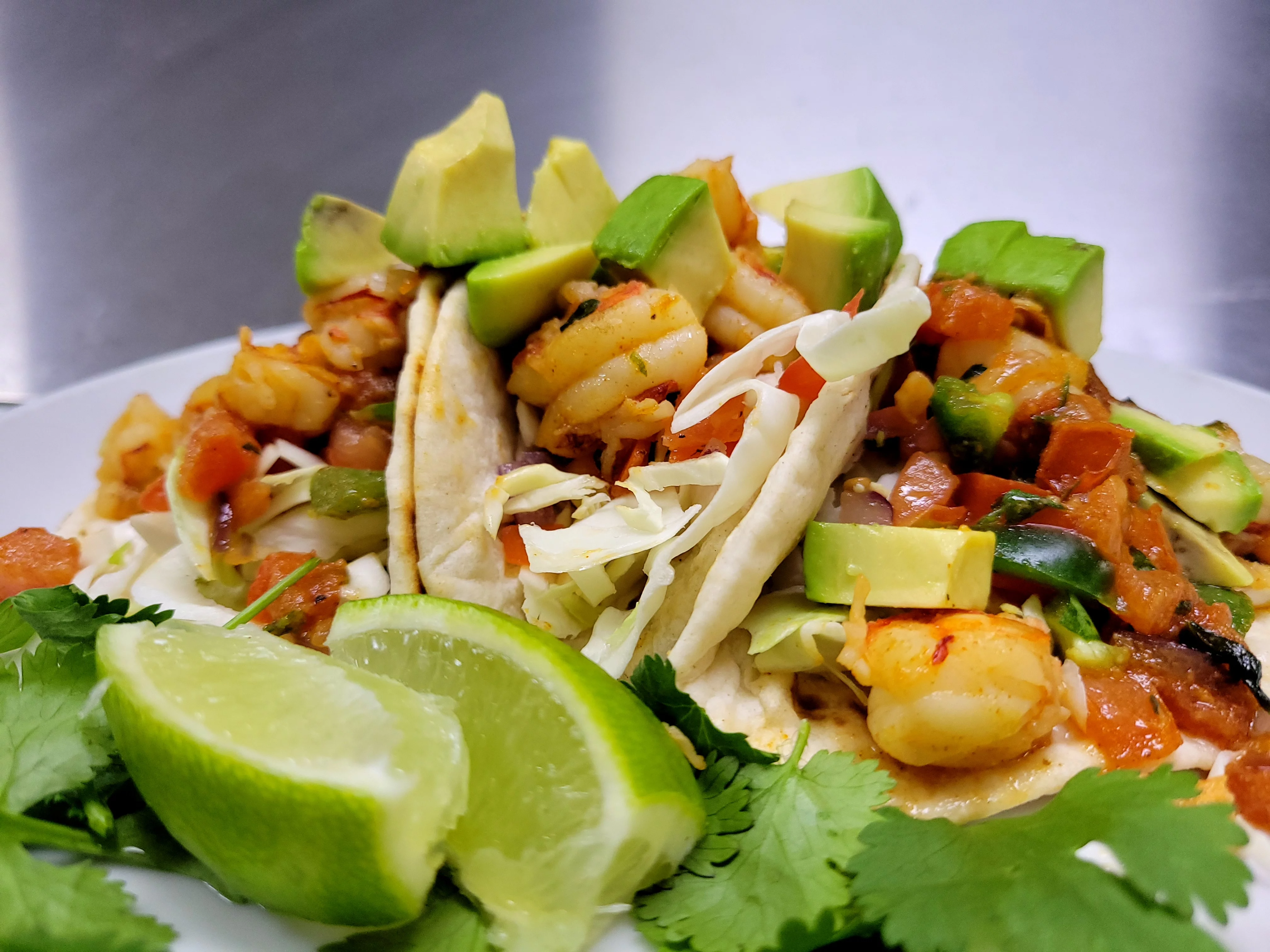 Shrimp tacos